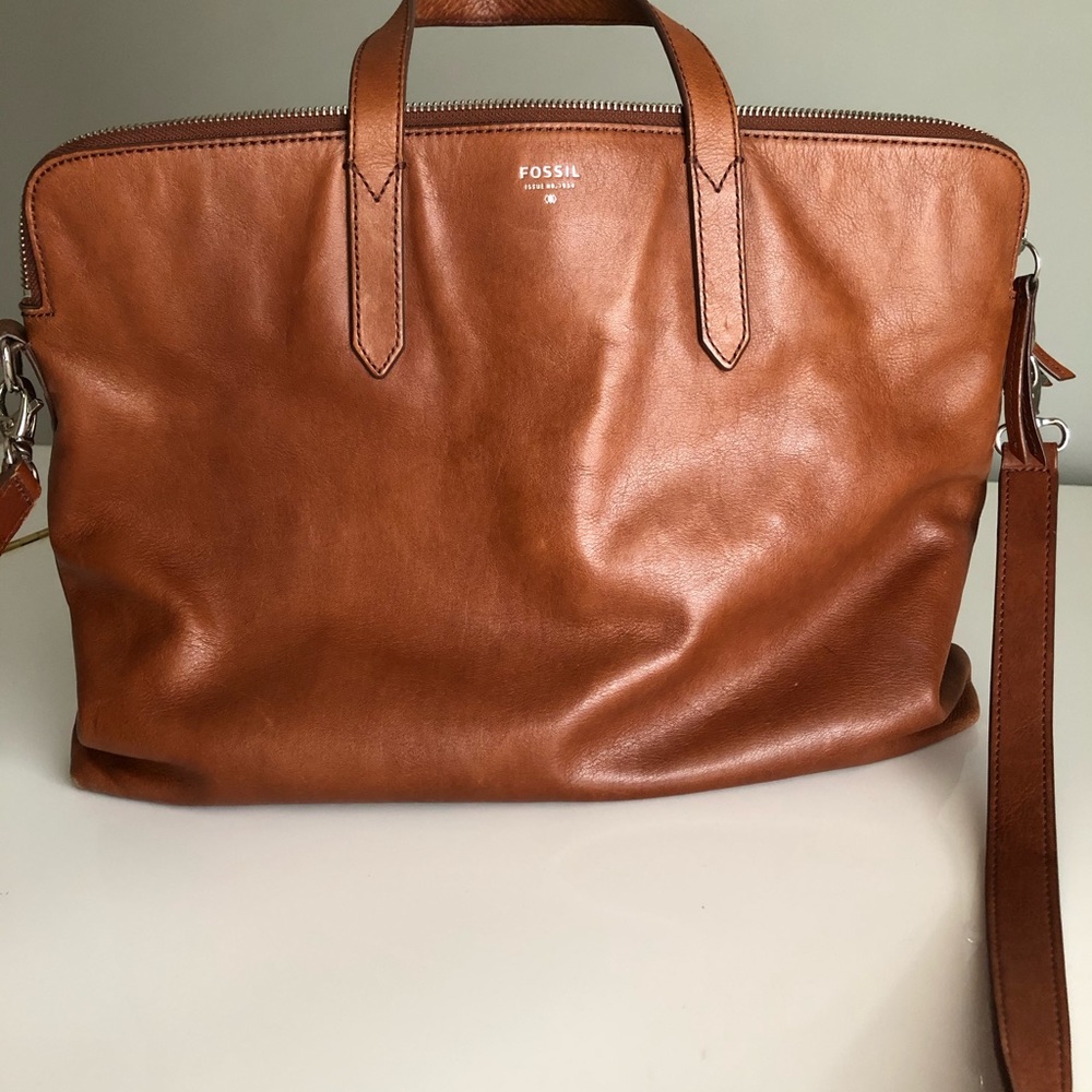 Fossil work bag/briefcase tote.